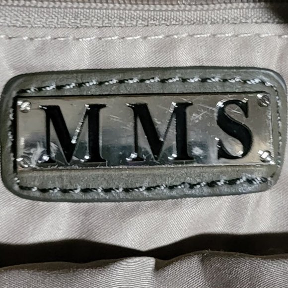 MMS Design Studio Large Olive Green Woven Bucket Bag with Gold Hardware - Picture 4 of 10